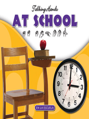cover image of At School / En la Escuela